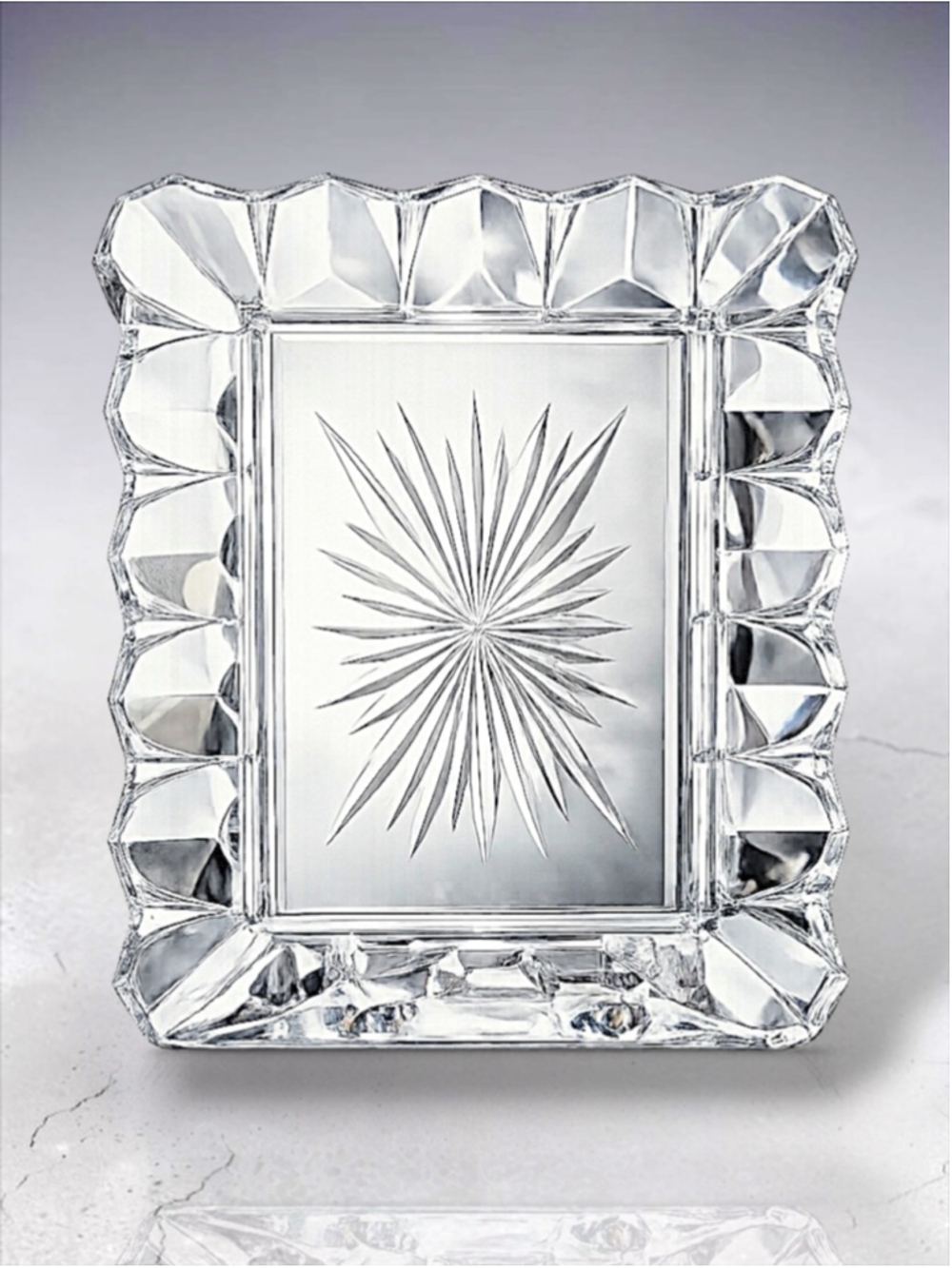 Vintage Mikasa Calliope-Blossom Lead Crystal Frame – 5x7 - Picture 6 of 6